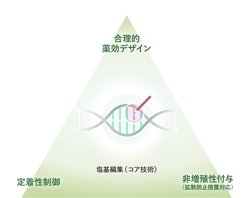 塩基編集（コア技術）